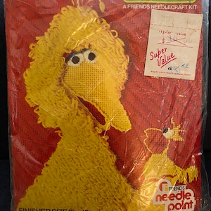 Sesame Street Big Bird needle craft kit