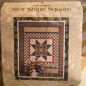 Star Shine Square quilt kit pattern and fabric (Pat 3)