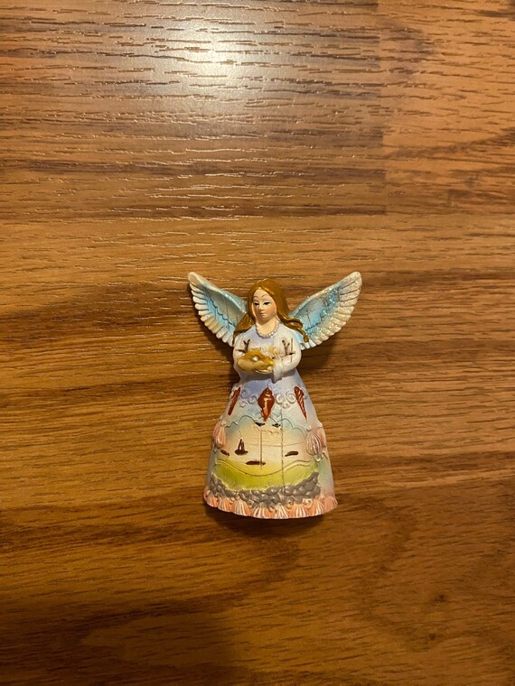 Gorgeous carved angel pin/brooch - image 2