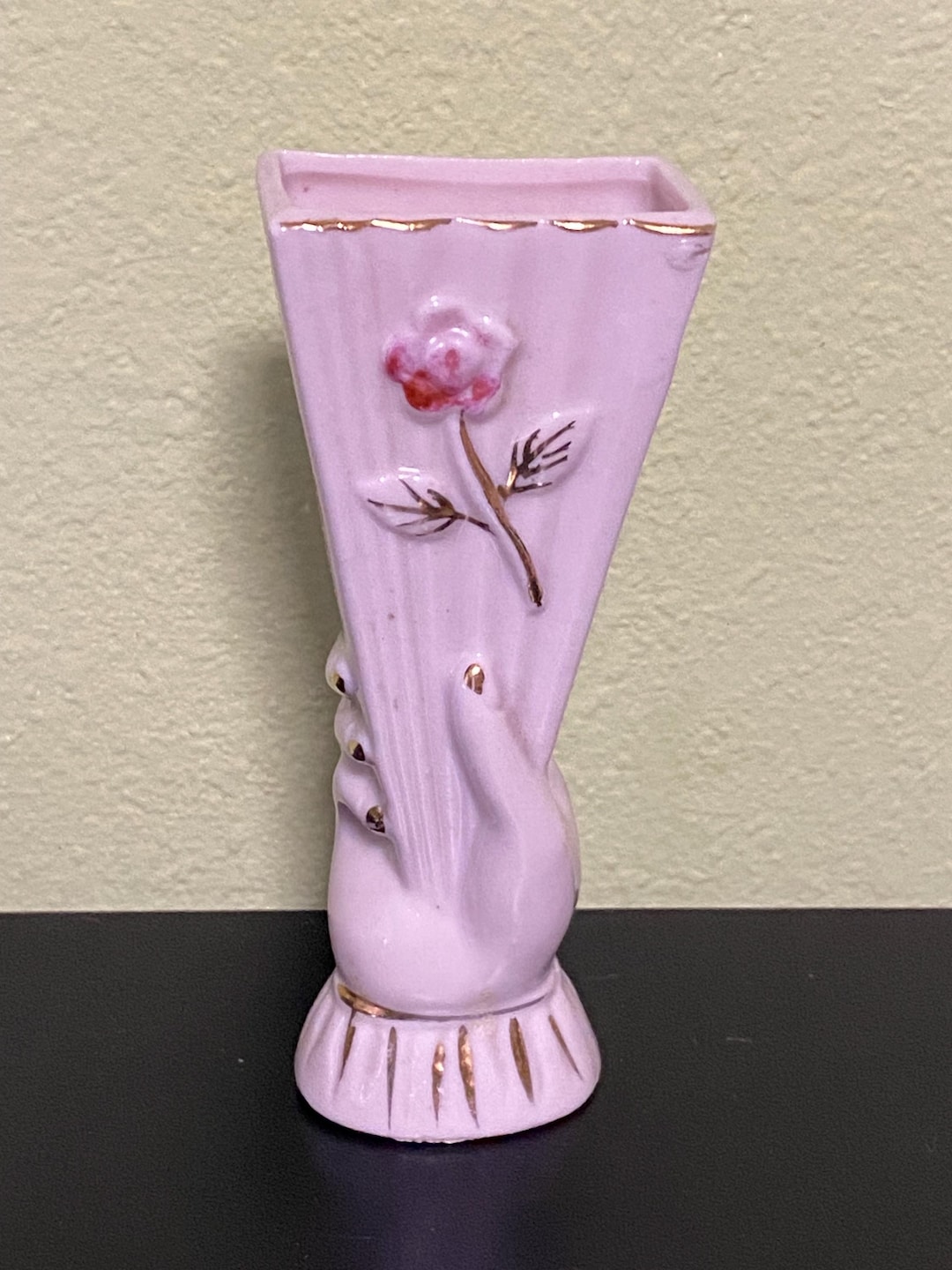 Vintage Art Deco Mini Porcelain Hand Bud Vase (hi) - Etsy
