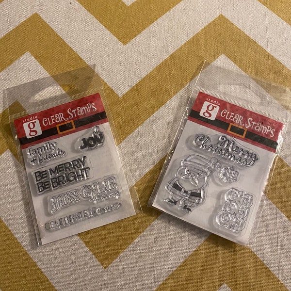 Studio G Clear Stamp Etsy