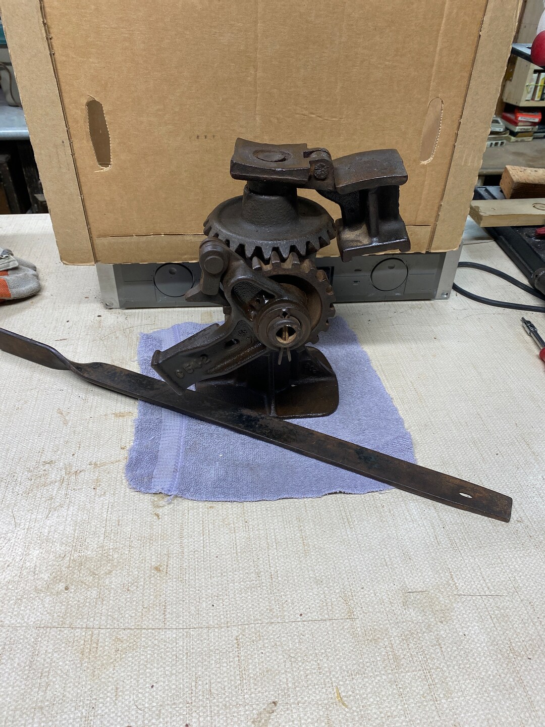 Vintage Flip Top Ratcheting Screw Jack Etsy