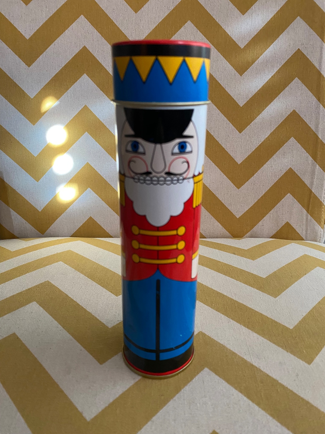Vintage Avon Nutcracker Tin Etsy