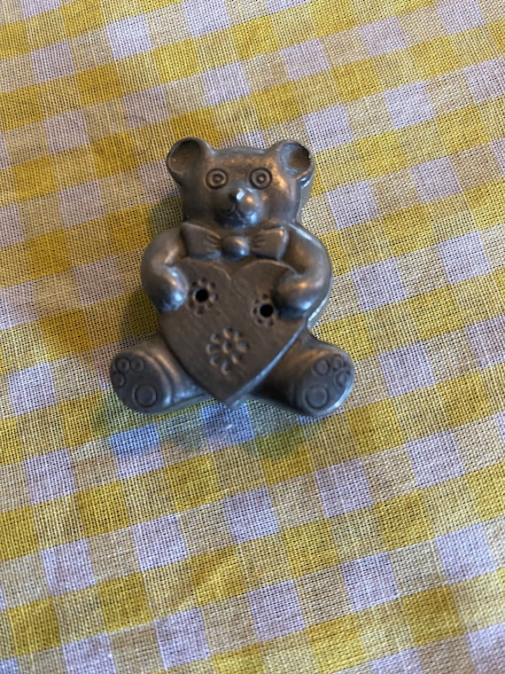 Torino vintage pewter trinket - Gem