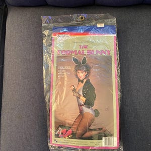 1980’s The Formal Bunny women’s bunny costume from Woolworths (31)