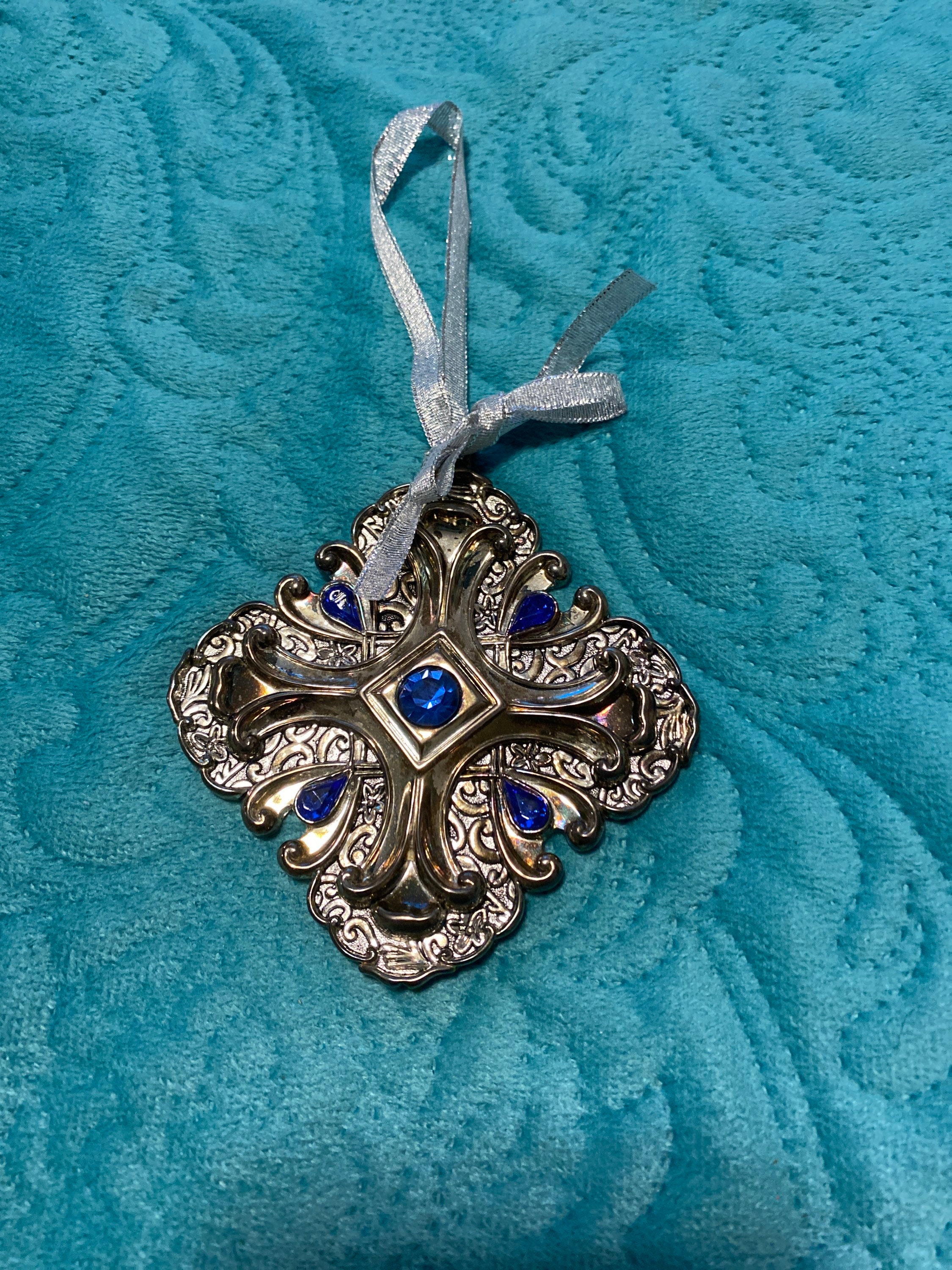 Vintage Silver plated Towle Christmas ornament Etsy