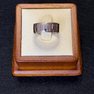Coin Ring: North Carolina State Quarter (90% Silver Proof) Swedish Wrap Look