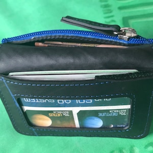 Inner Tube Card/Coin Wallet, Vegan Wallet, Upcycled Wallet, Fair Trade Wallet, Rubber Wallet, image 1