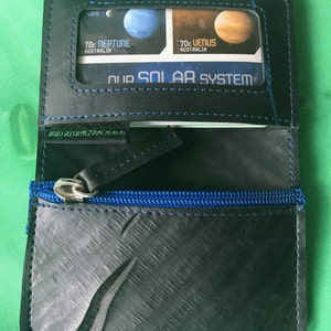 Inner Tube Card/Coin Wallet, Vegan Wallet, Upcycled Wallet, Fair Trade Wallet, Rubber Wallet, image 3