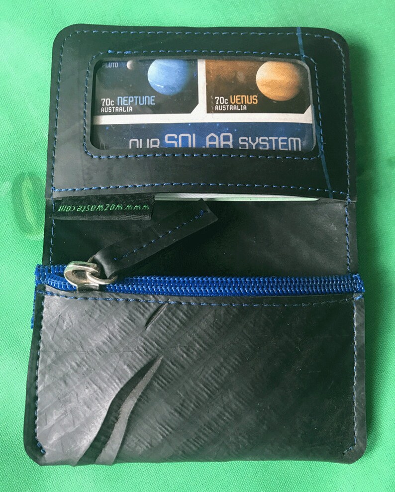 Inner Tube Card/coin Wallet, Vegan Wallet, Upcycled Wallet, Fair Trade