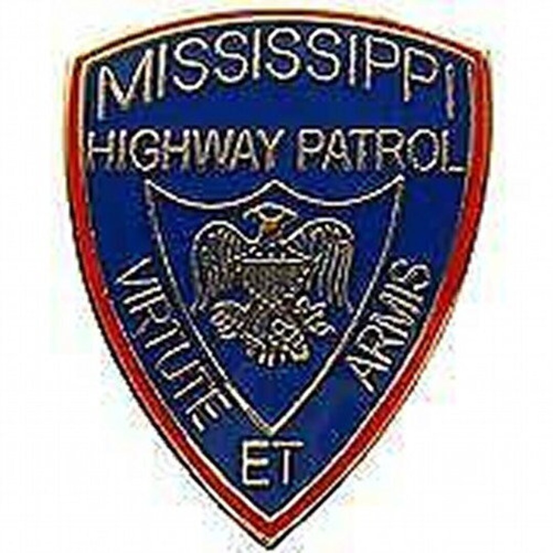 Mississippi Highway Patrol Patch Style Lapel Pin Etsy