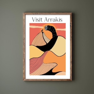 VISIT ARRAKIS | Digital Art Print | DUNE | Wall Art | Digital Download