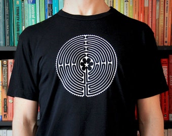 The Labyrinth - Esoteric T-Shirt | Organic Bamboo | Hand-Printed