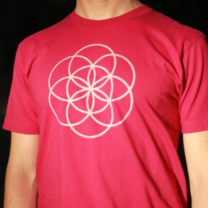 Seed of Life Sacred Geometry T-Shirt image 2