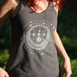 Crop Communication - Women&#39;s Grey Crop Circle Tank