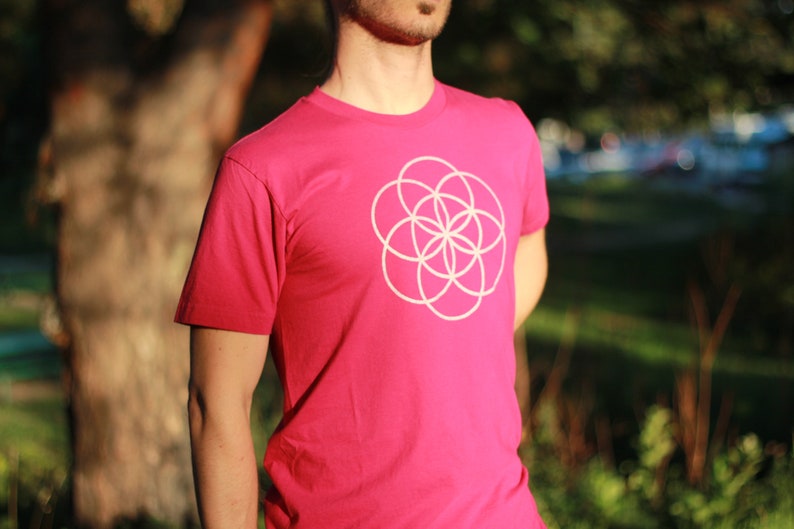 Seed of Life Sacred Geometry T-Shirt image 3