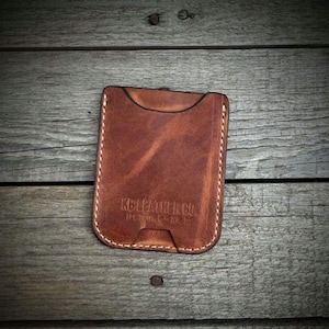 Cartera de mano delgada para tarjetas