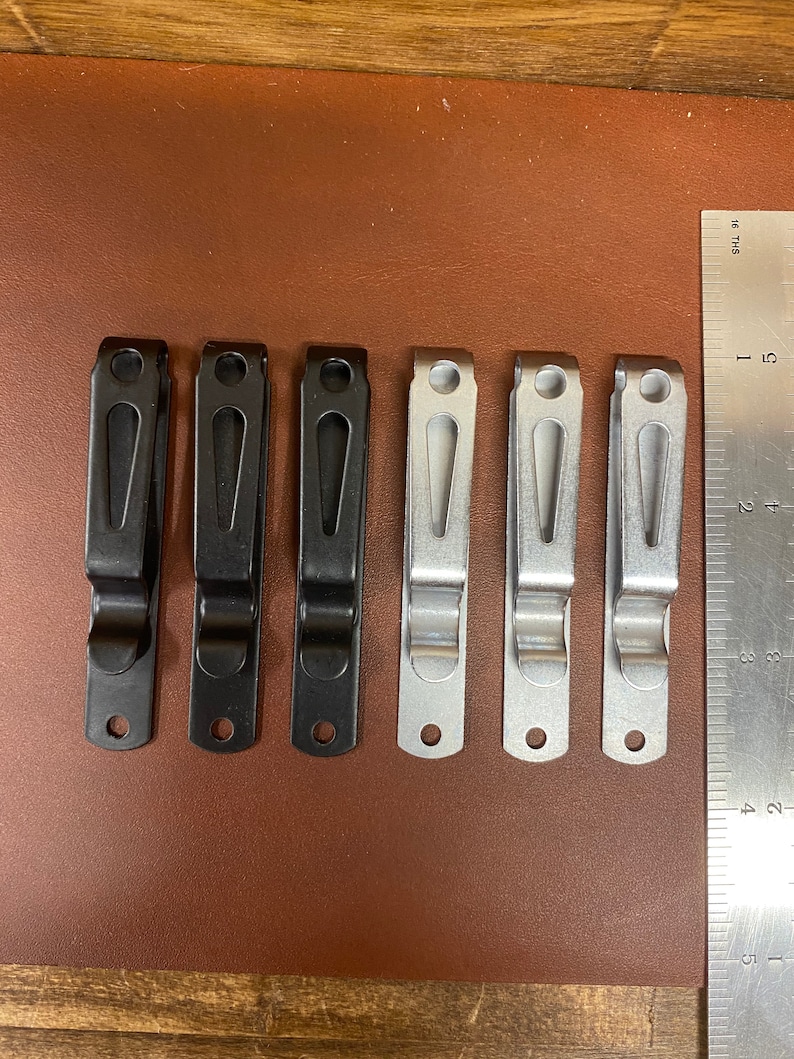 Holster/belt/pocket Spring Clips Etsy