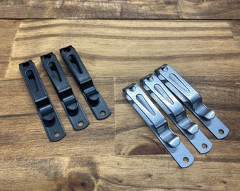 Holster/Belt/Pocket  Spring Clips