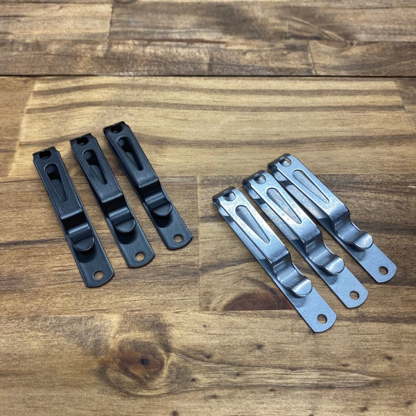 Holster/Belt/Pocket  Spring Clips