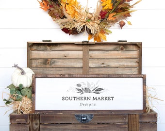 Framed Sign Mockup Etsy
