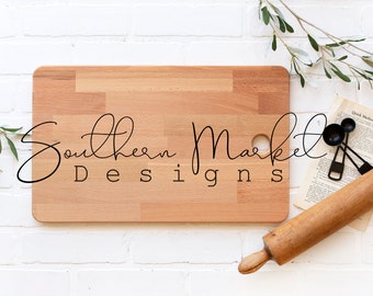 Download Cutting Board Mockup Etsy