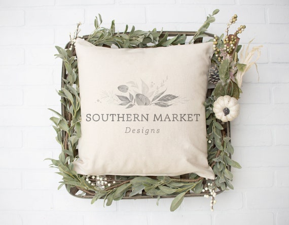 Fall Mockup Pillow Mockup Throw Fall Mockup Pillow Mockup Throw