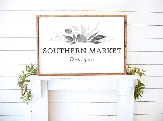 Real Wood 24x36 Sign Mock Up Large Blank