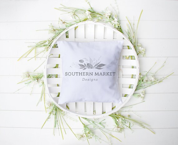 Spring Mockup Pillow Mockup Throw Spring Mockup Pillow Mockup Throw
