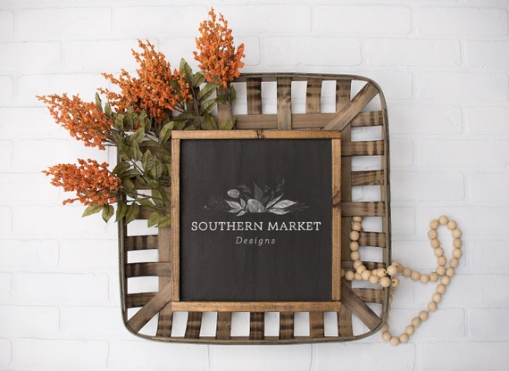 Fall Mockup 12x12 Sign Mockup