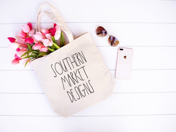 Spring Mockup Bag Mockup Canvas Spring Mockup Bag Mockup Canvas