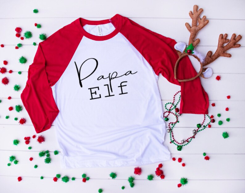 Download Christmas SVG Papa Elf SVG T-Shirt SVG File Silhouette | Etsy