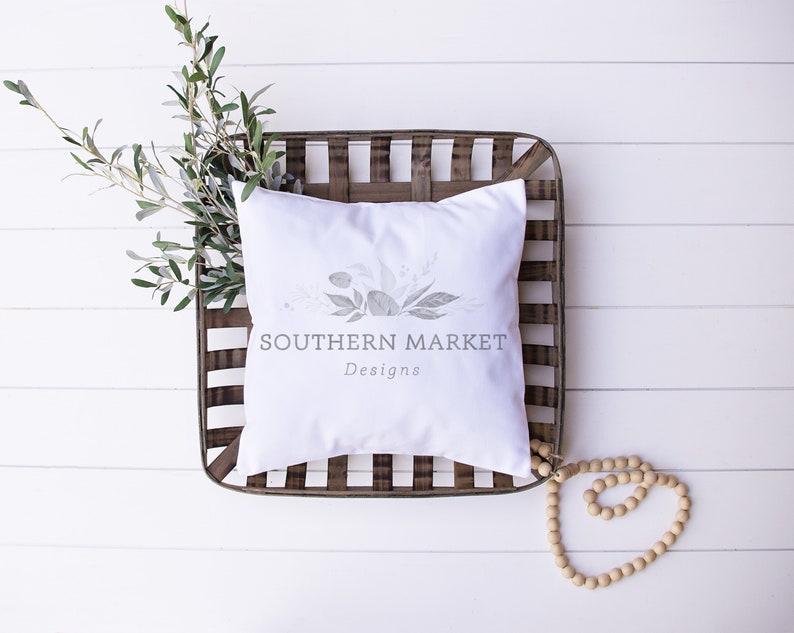 White Pillow Mockup Pillow Mockup Throw Pillow Mockup | Etsy
