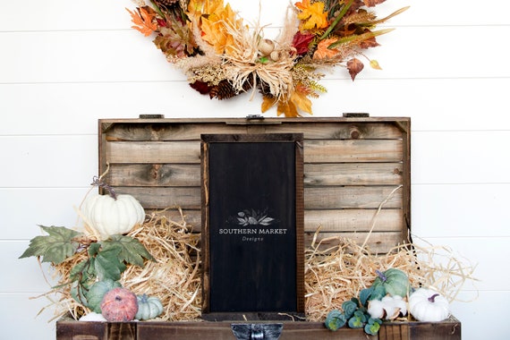 Fall Mockup 8x20 Framed Sign Mockup Wood Sign Mockup Etsy