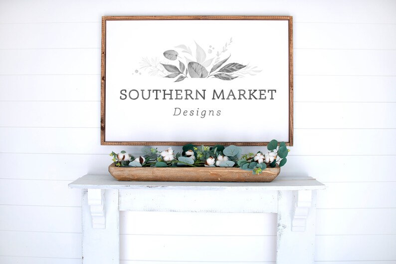 Download Wood 24x36 Sign Mock Up Large Blank Wood Sign Wood Frame | Etsy