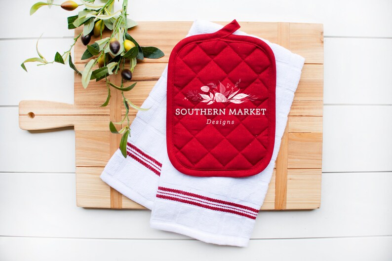 Download Kitchen Mock Up Oven Mitt Background Mock Up Mock Up | Etsy