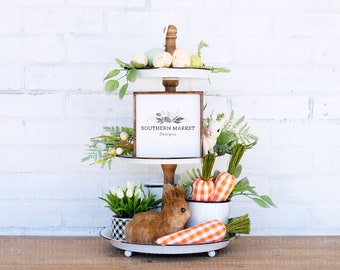 Wood Sign Tiered Tray Wood 6x6 Sign Mock Up White Wood Mock Up Styled Product Stock Photography Farmhouse Wood Sign Mock Up