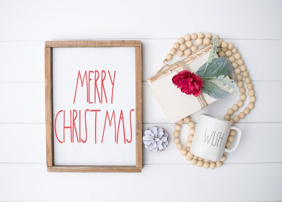 Download Rae Dunn Merry Christmas Svg
