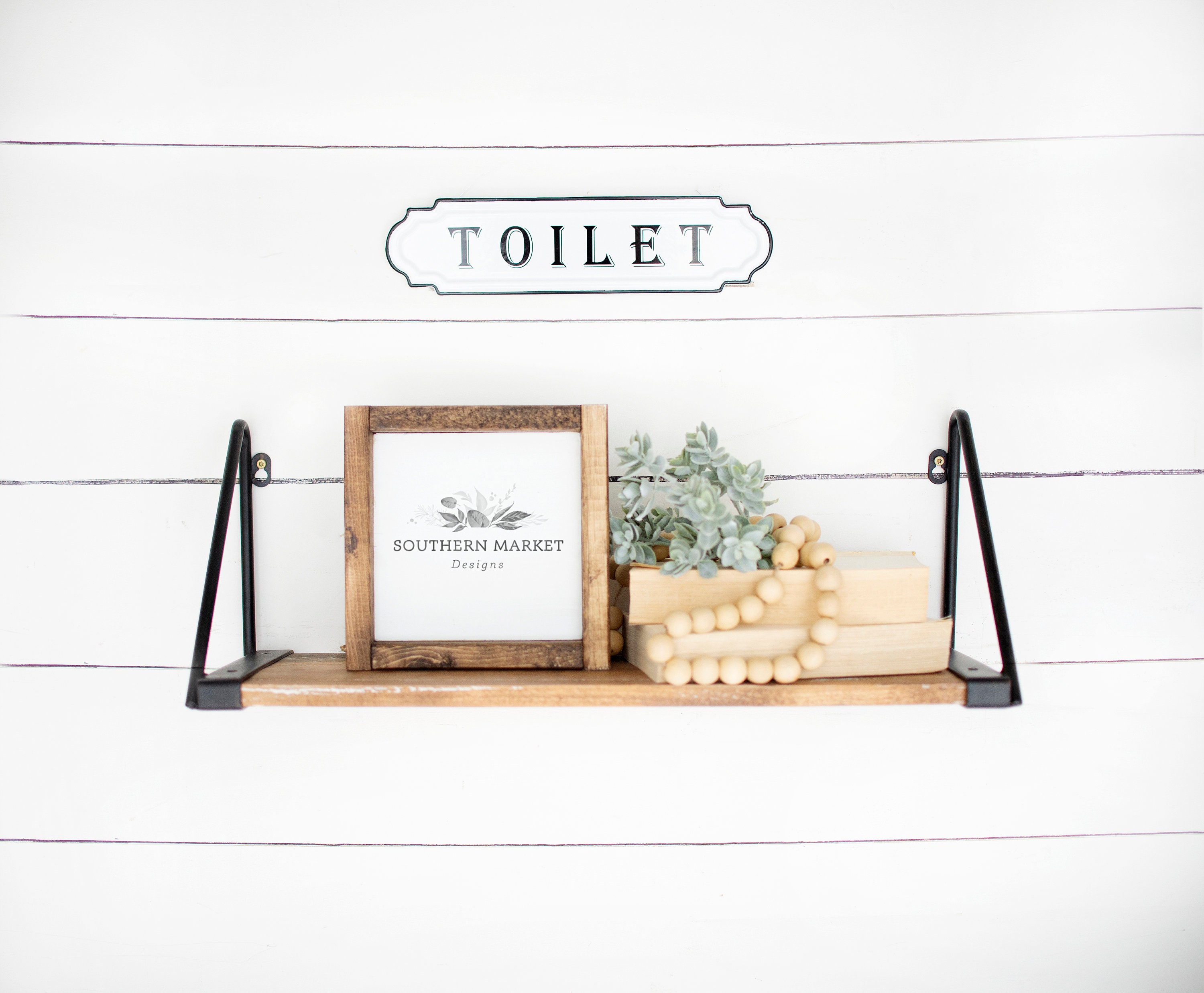 Download Real Wood 6x6 Sign Mock Up Bathroom Mock Up Wood Frame | Etsy