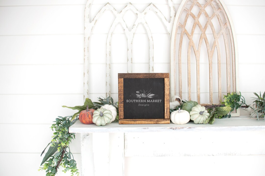 Fall Mockup 6x6 Sign Mockup Mockup Wood Sign Mockup - Etsy