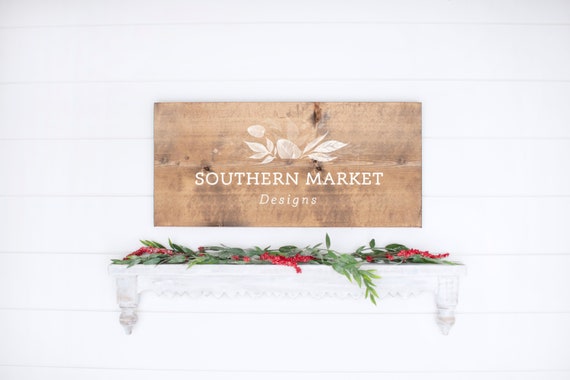 Christmas 12x24 Mockup Sign Mockup Holiday Mockup Etsy