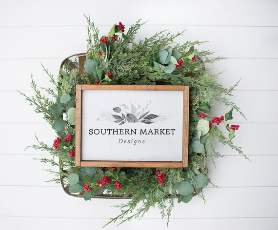 Sign 10x16 Mockup Wood Sign Mockup Framed Mockup Etsy