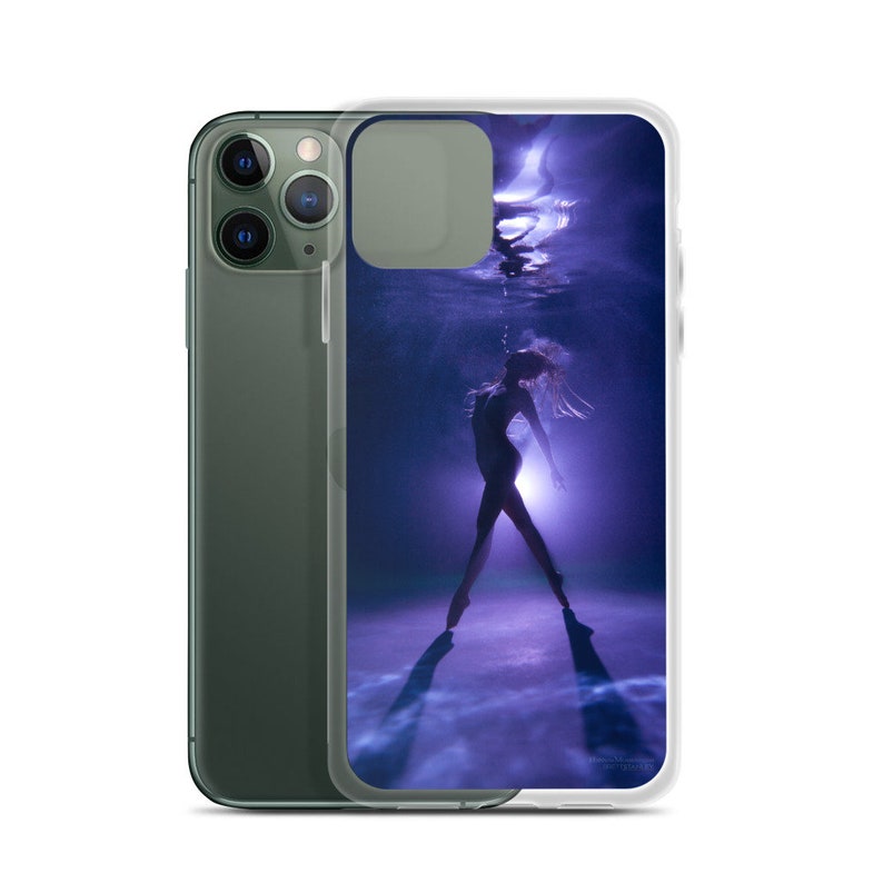 iPhone Case /'Purple Tip Toes/' Hannah Mermaid