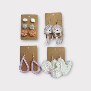 Handcrafted Crochet Earrings