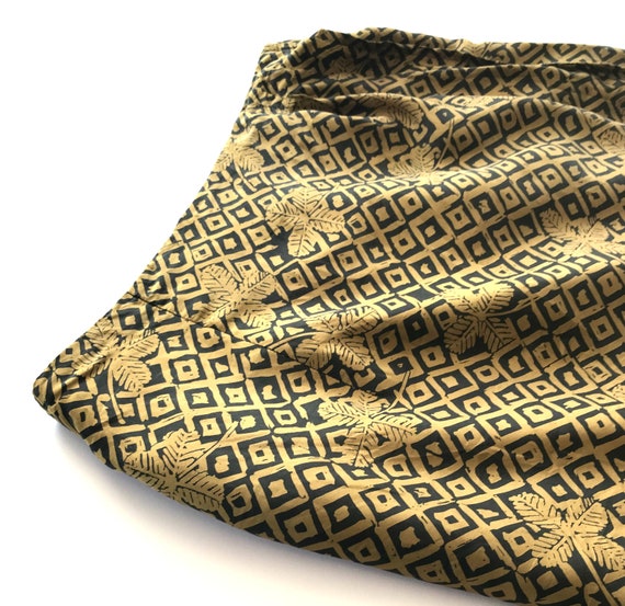 gold sarong skirt