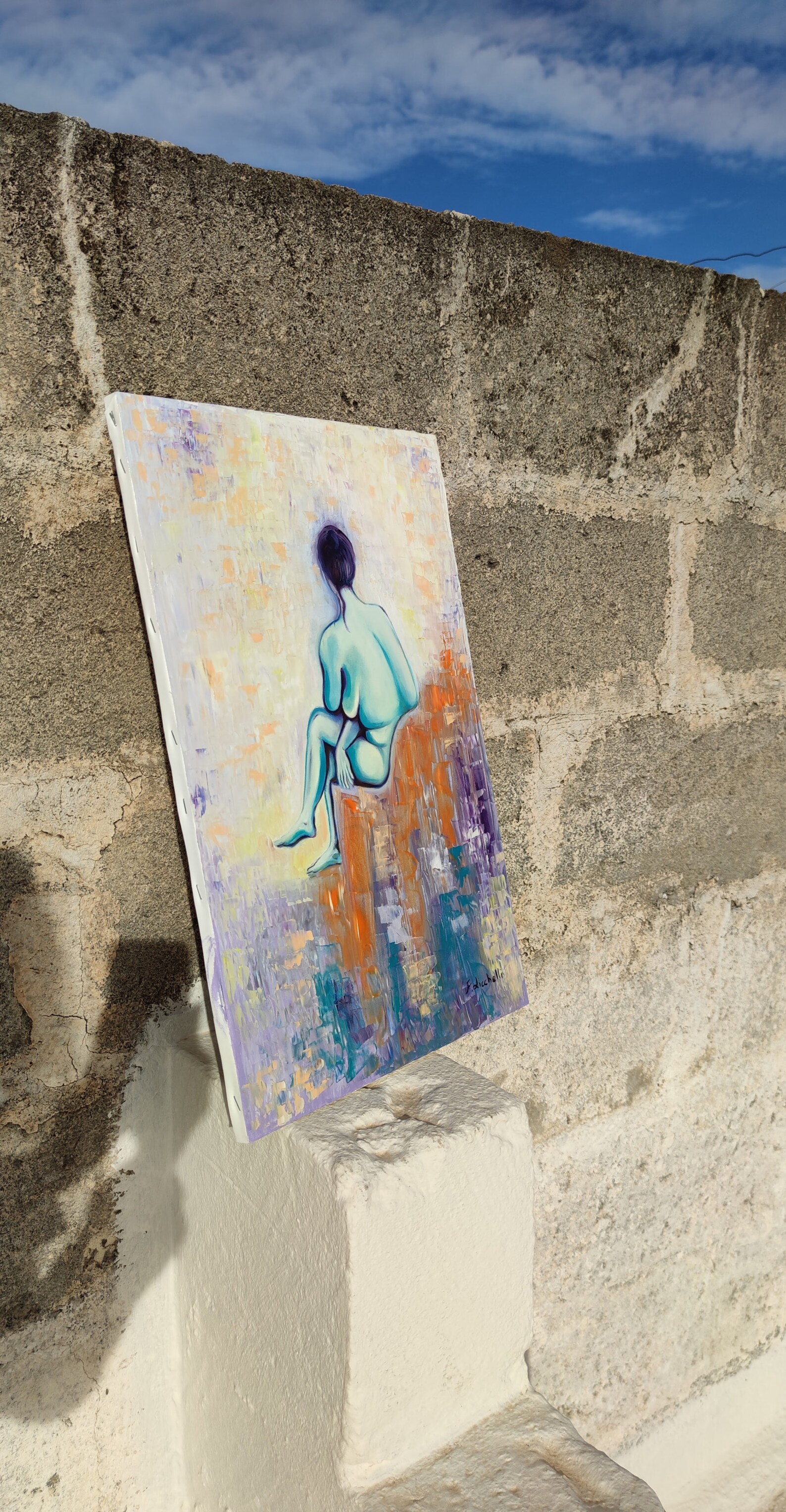 Abstract Nude Paintings: Unique & Stylish Art - nbtkp5l