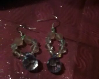 Blue Bauble Earrings