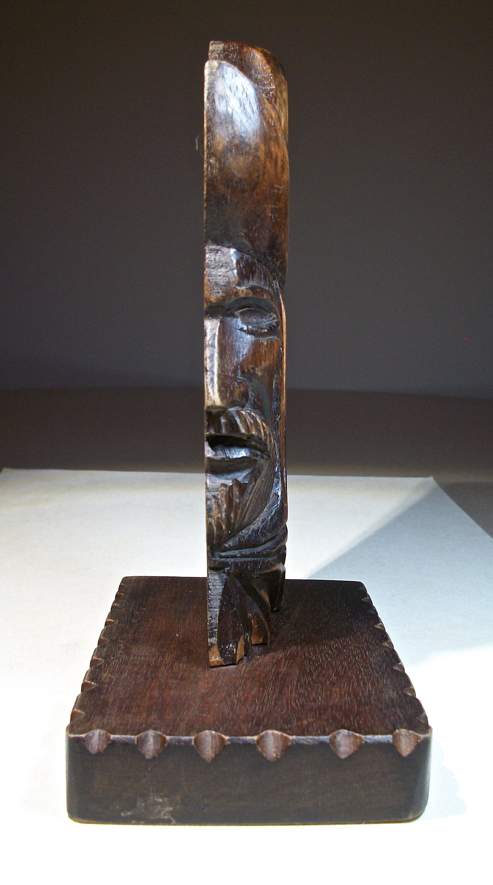 Spanish Conquistador Wooden Bookend One Bookend Hand Carved Etsy