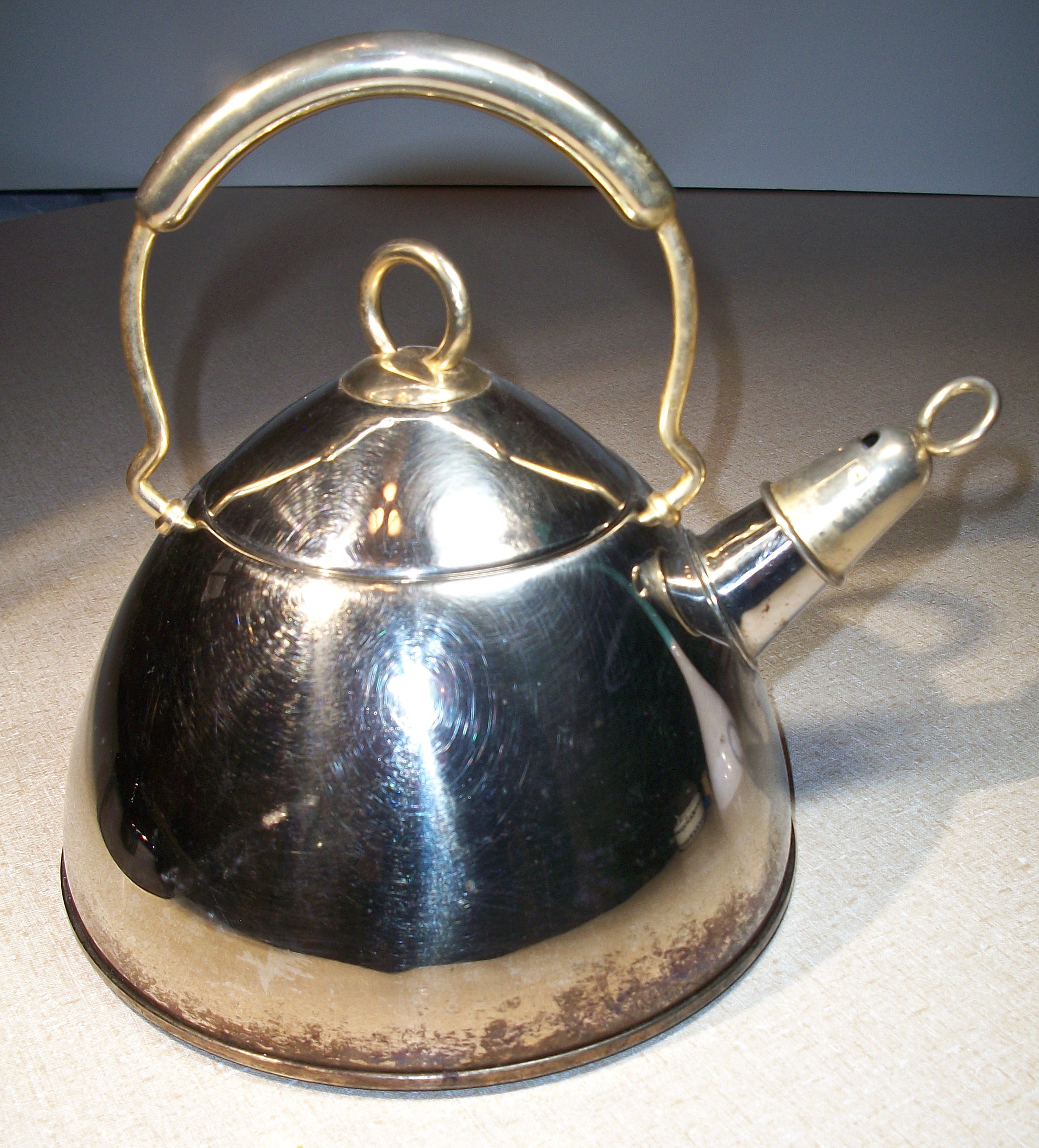 Vintage Copco Stainless Steel Whistling Tea Kettle Special -  Hong Kong