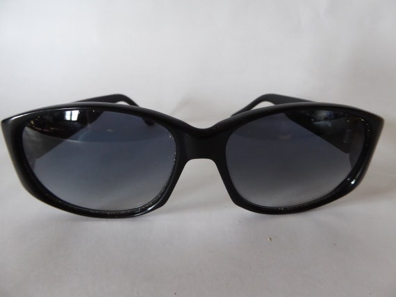 Vintage French Jean-louis Scherrer Black Sunglasses From  display picture 3